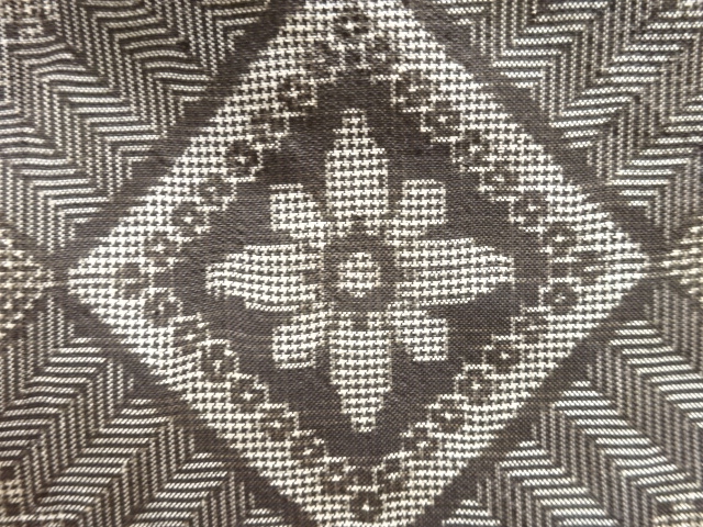 JAPANESE KIMONO / ANTIQUE KIMONO / SILK / DORO OSHIMA TSUMUGI